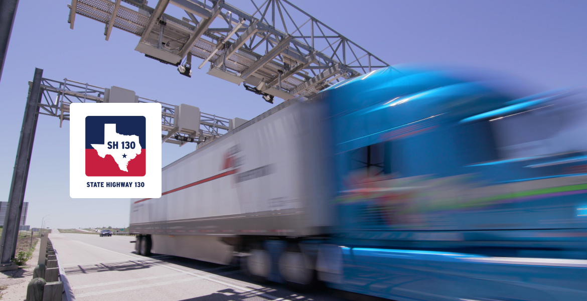 SH 130 South toll charges - Lower your toll costs between Austin and San Antonio.
