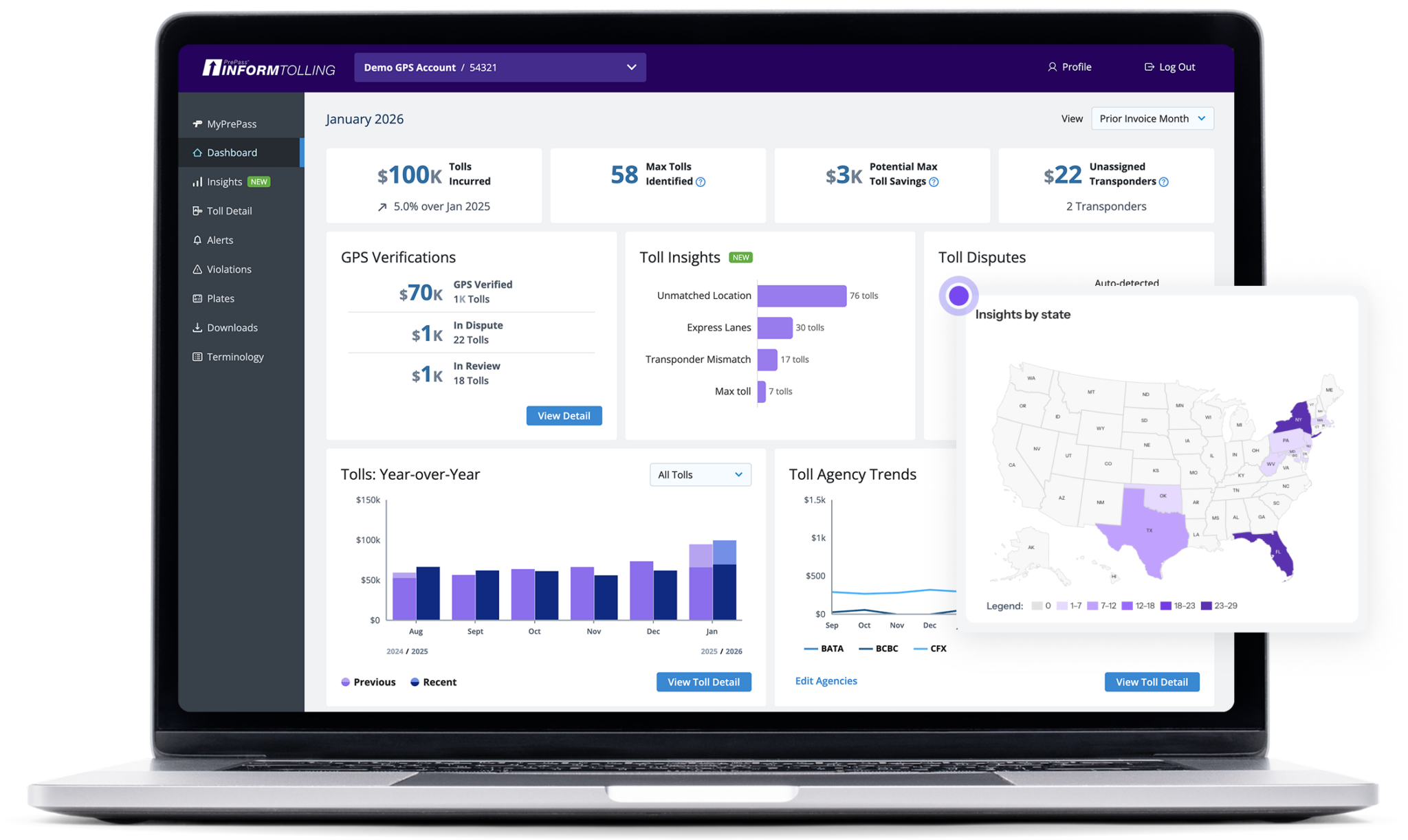 Toll Management - PrePass