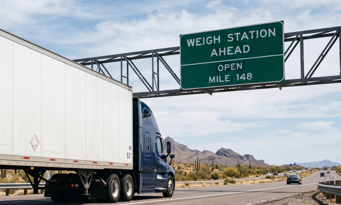 What fleet managers should know about vehicle weigh stations